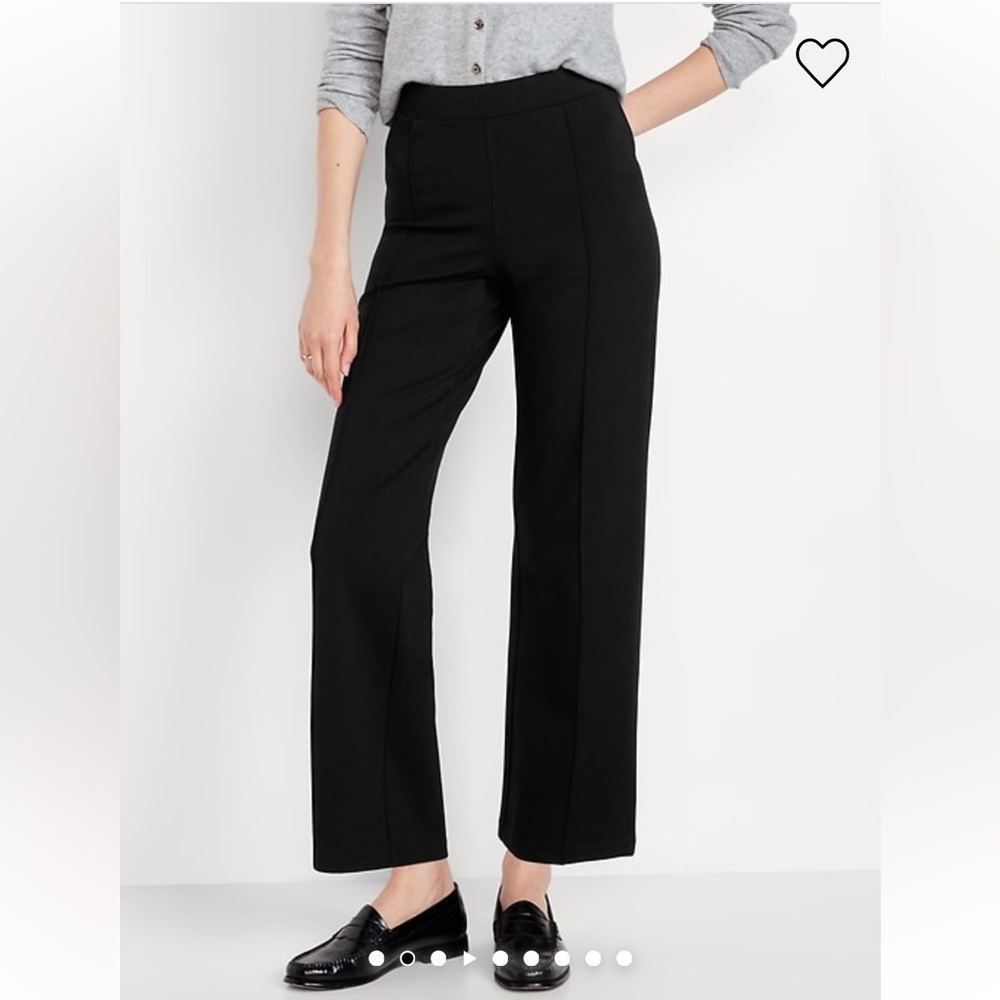 Women Extra High-Waisted Stevie Straight Pants - Picture 2 of 4